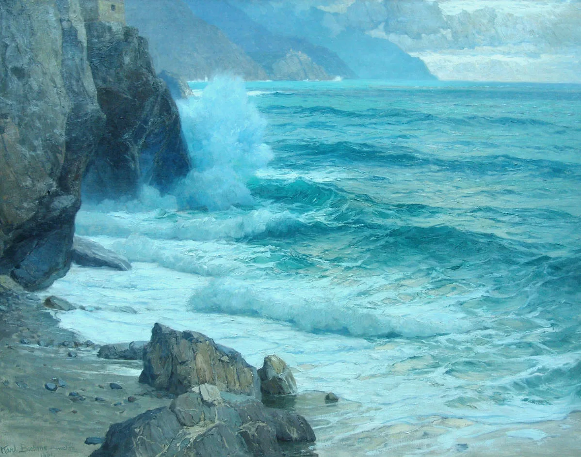 Близ морского залива Ла Специа в Италии