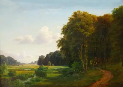 На опушке леса
