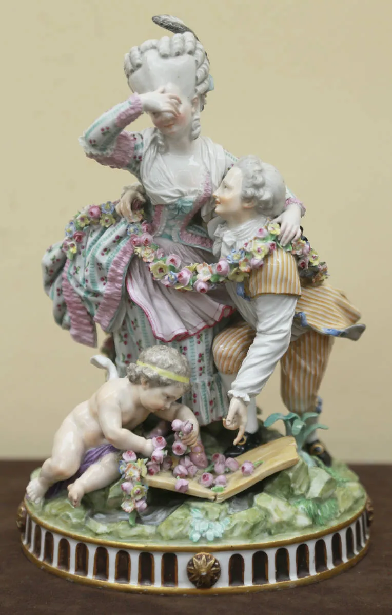 Статуэтка «Сломанный мост» (период Марколини, 1774-1790 гг.)